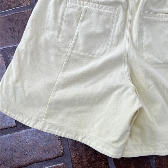 Athleta Yellow High Waisted Farallon Midi Short - Picture 13 of 16